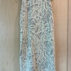 Boss Black and Cream Patterned Shift Dress